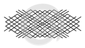 Abstract Diagonal Grid Pattern, Minimalist Texture Background, vector design Generative AI