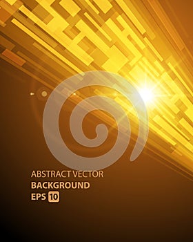 Abstract diagonal hi tech data flow polygon geometric innovation dynamic poster background vector