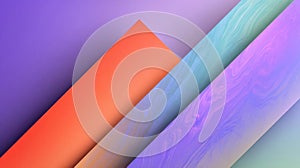 Abstract Diagonal Layers With Pastel Colors