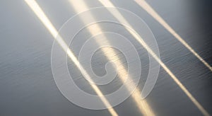 Abstract Diagonal Light Streaks on Textured Gray Surface