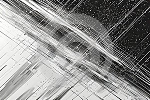 Abstract diagonal lines and dot textures