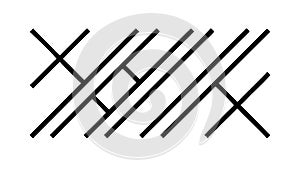 Abstract diagonal lines pattern, for modern design, texture, and dynamic movement, vector design Generative AI
