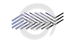 Abstract Diagonal Striped Pattern, Modern Geometric Texture Vector, vector design Generative AI