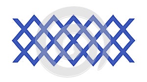 Abstract diamond lattice pattern, dynamic geometric texture, vector design Generative AI