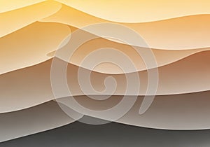 Abstract digital art featuring smooth, layered wave-like forms in a