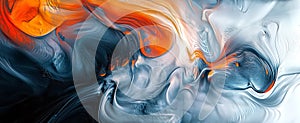 Abstract digital art generated by AI algorithmic patterns, gener