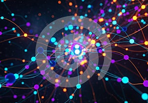 An abstract digital art piece depicting