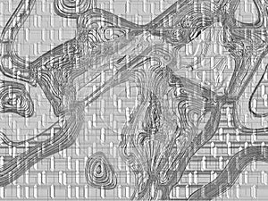 Abstract digital artwork