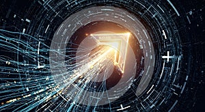 Dynamic abstract composition of circuits