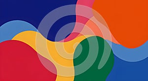 Abstract digital artwork ,modern background texture and harmonious motion