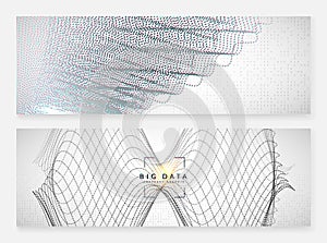 Abstract digital background. Artificial