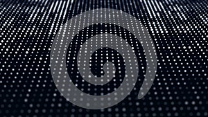 Abstract digital background. Big data code matrix. 3d rendering