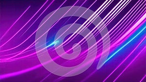 Abstract digital background with binary code flowing through a network of interconnected nodes