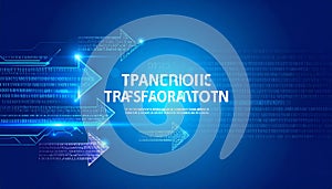 Digital Transformation and Data Flow Arrows