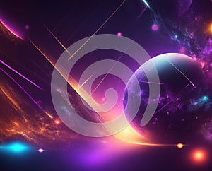 abstract digital background , colorful background