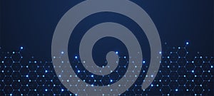 Abstract digital blockchain cube blocks concept. 3D big data cubes quantum computer technology idea. Artificial intelligence data