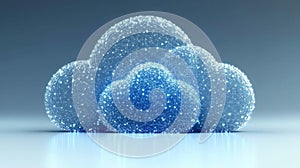 Digital Cloud Technology Concept