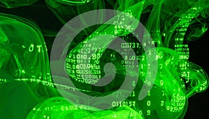 Abstract Digital Code and Data Stream