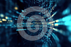 Abstract Digital Code Tunnel