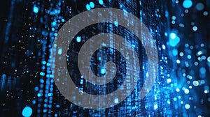 Cybersecurity Data Background Abstract Digital Technology Concept