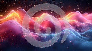 Abstract digital connection dots and lines. Plexus effect. Technology network connection structure