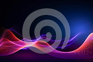 Abstract Digital Curves Background