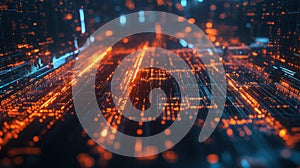 AI-Generated Digital Landscape