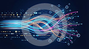 Digital Data Flow Network
