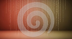 Abstract Digital Data Stream Background