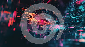 Abstract digital data stream creating network tunnel