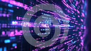 Abstract digital data streaming across server network