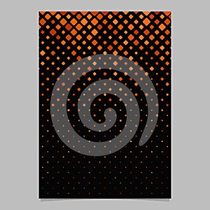 Abstract diagonal square pattern poster background