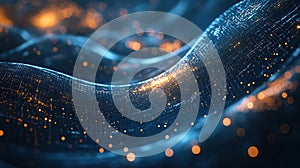 Abstract Digital Flow: Data Stream Visualization