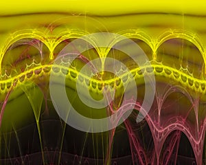 Abstract fractal fantasy dynamic elegant explosion backdrop style energy futuristic modern, surreal backdrop science texture photo