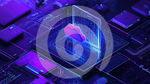 Cloud Computing Technology Concept