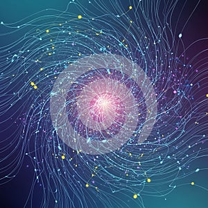 And interconnectedness reminiscent of neural networks or cosmic