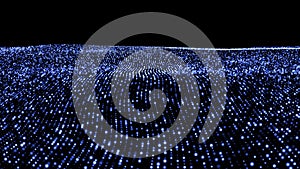 Abstract digital landscape