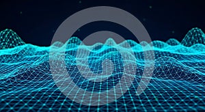 Abstract Digital Landscape