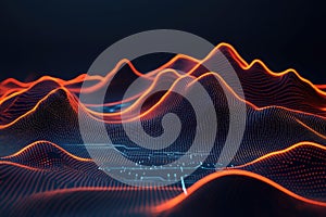 AI-Generated Digital Landscape