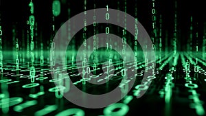 Abstract digital matrix