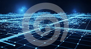 Abstract Digital Network