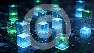 Abstract Digital Network Cubes