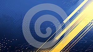 Abstract Digital Network and Data Flow Background