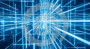 Abstract Digital Network