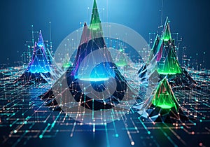 Abstract digital network structure