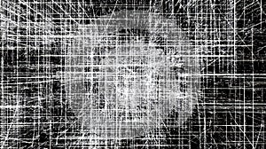 Abstract digital network visualization of interconnected data pathways