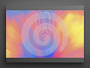 Abstract digital wave with dynamic particles. Sound wave. Big data visualization. 3d vector illustration for business, science or