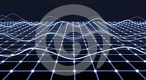 Abstract digital wave network