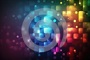 Abstract digital web site header - AI Generated