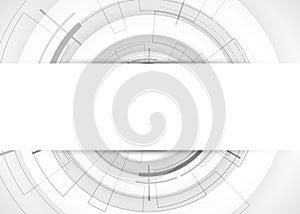 Abstract digital web site header. Banner background